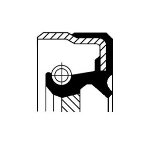 Сальник коленвала задний