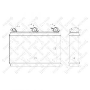 Радиатор отопителя