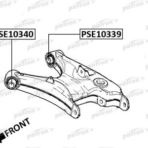 Сайлентблок заднего нижнего рычага