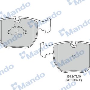 Колодки тормозные передние к-кт