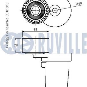 Натяжитель ремня