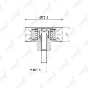 Ролик дополнительный руч. ремня