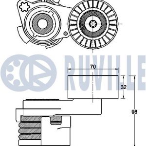 Натяжитель ремня