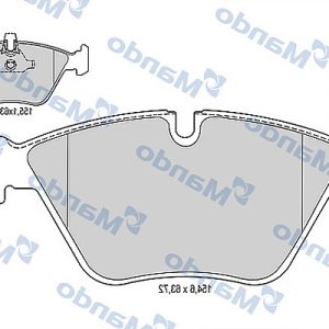 Колодки тормозные передние к-кт