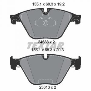 Колодки тормозные передние к-кт