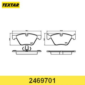 Колодки тормозные передние к-кт