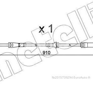 Датчик износа колодок