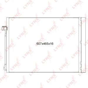 Радиатор кондиционера (конденсер)