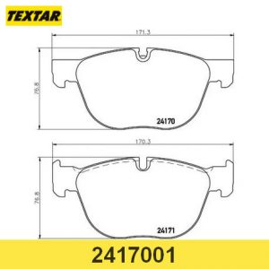 Колодки тормозные передние к-кт