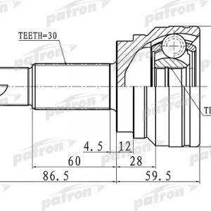 ШРУС наружный передний