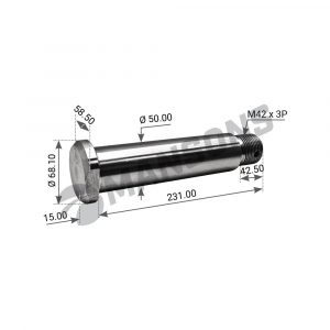 Болт крепления рессоры
