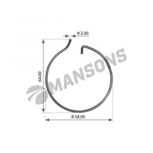 Кольцо стопорное