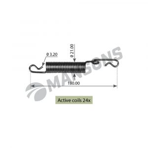 Пружина (тормозная)