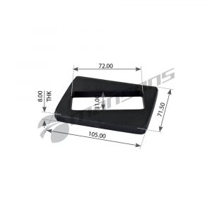 Пластина монтажная