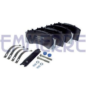 Колодки тормозные задние дисковые к-кт