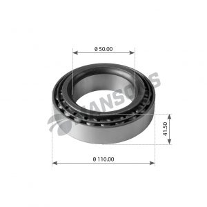 Подшипник передней ступицы