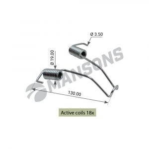 Пружина (тормозная)