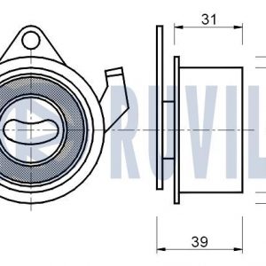 Ролик-натяжитель ремня ГРМ