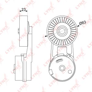 Натяжитель ремня