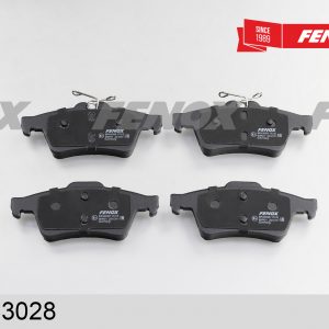 Колодки тормозные задние дисковые к-кт