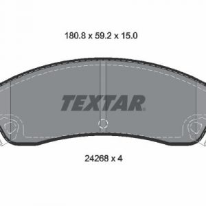 Колодки тормозные передние к-кт