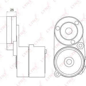 Натяжитель ремня