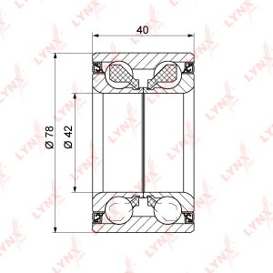 Подшипник ступицы (к-кт)