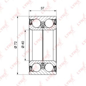 Подшипник ступицы (к-кт)