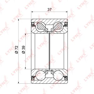 Подшипник ступицы (к-кт)