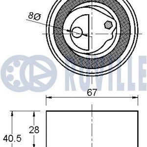 Ролик-натяжитель ремня ГРМ