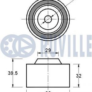 Ролик дополнительный ремня ГРМ