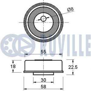 Ролик-натяжитель ремня ГРМ