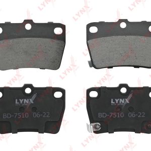 Колодки тормозные задние дисковые к-кт