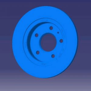 Диск тормозной задний