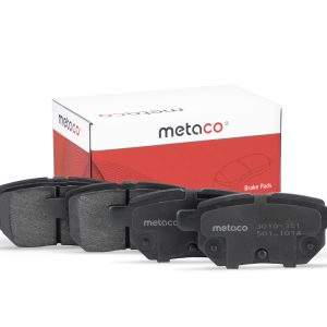 Колодки тормозные задние дисковые к-кт