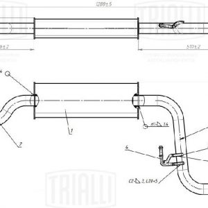 Глушитель основной