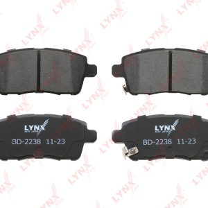 Колодки тормозные задние дисковые к-кт