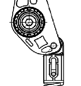 Ролик-натяжитель ручейкового ремня