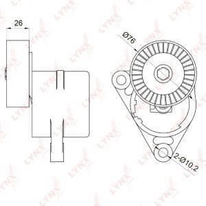 Натяжитель ремня
