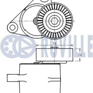 Натяжитель ремня