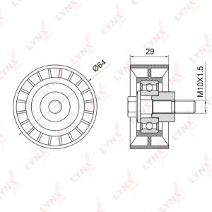 Ролик дополнительный ремня ГРМ