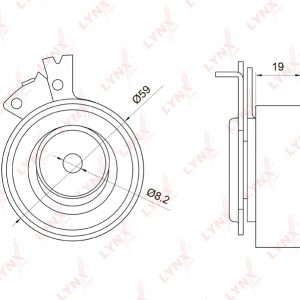 Ролик-натяжитель ремня ГРМ