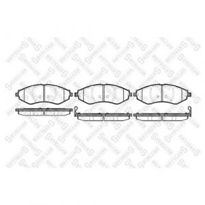 Колодки тормозные передние к-кт