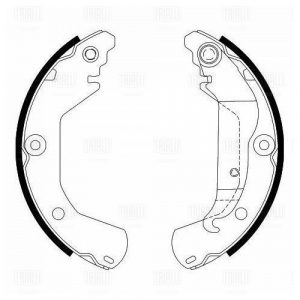 Колодки барабанные к-кт