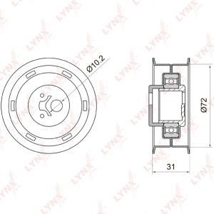 Ролик-натяжитель ремня ГРМ