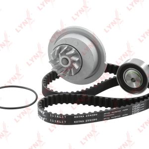 Насос водяной (помпа) + к-кт ремня ГРМ