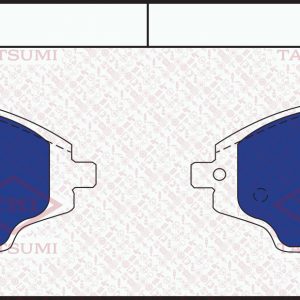 Колодки тормозные передние к-кт