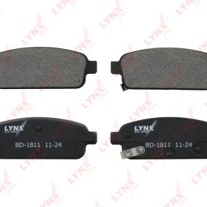 Колодки тормозные задние дисковые к-кт