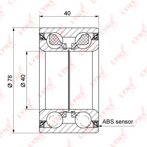 Подшипник ступицы (к-кт)