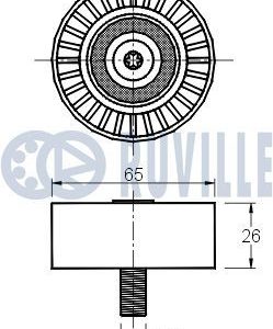 Ролик дополнительный ремня ГРМ